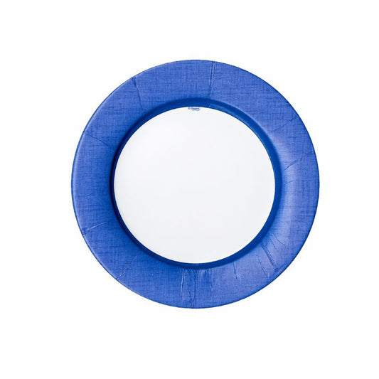 Pratos Azul Marinho Linen 20cm