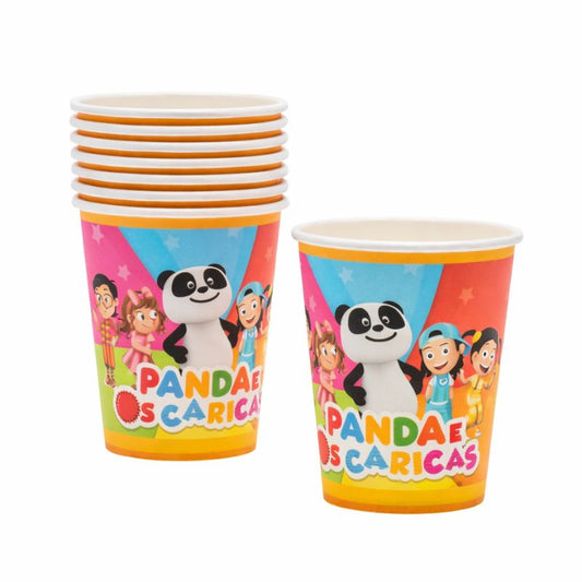 Copos Panda e os Caricas 220ml