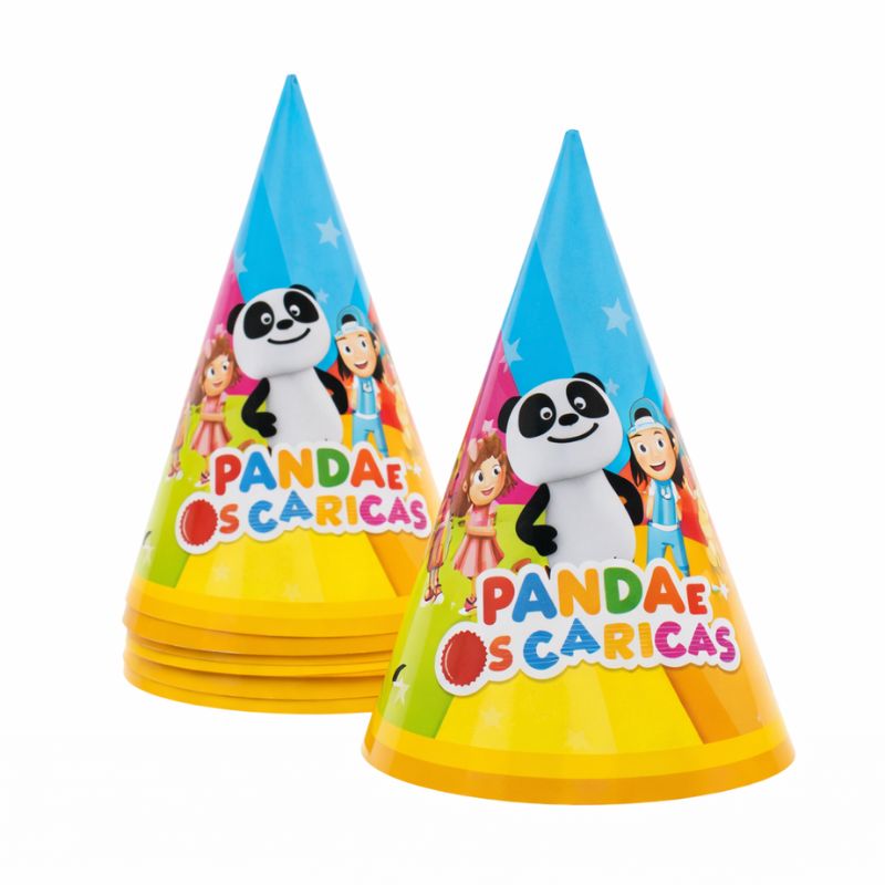 Chapéus Panda e os Caricas