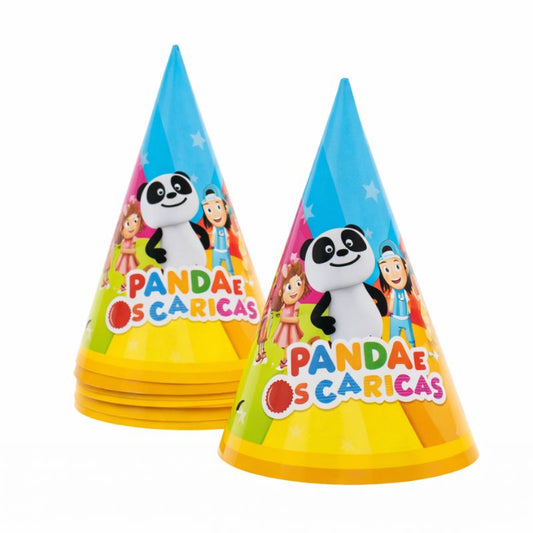 Chapéus Panda e os Caricas