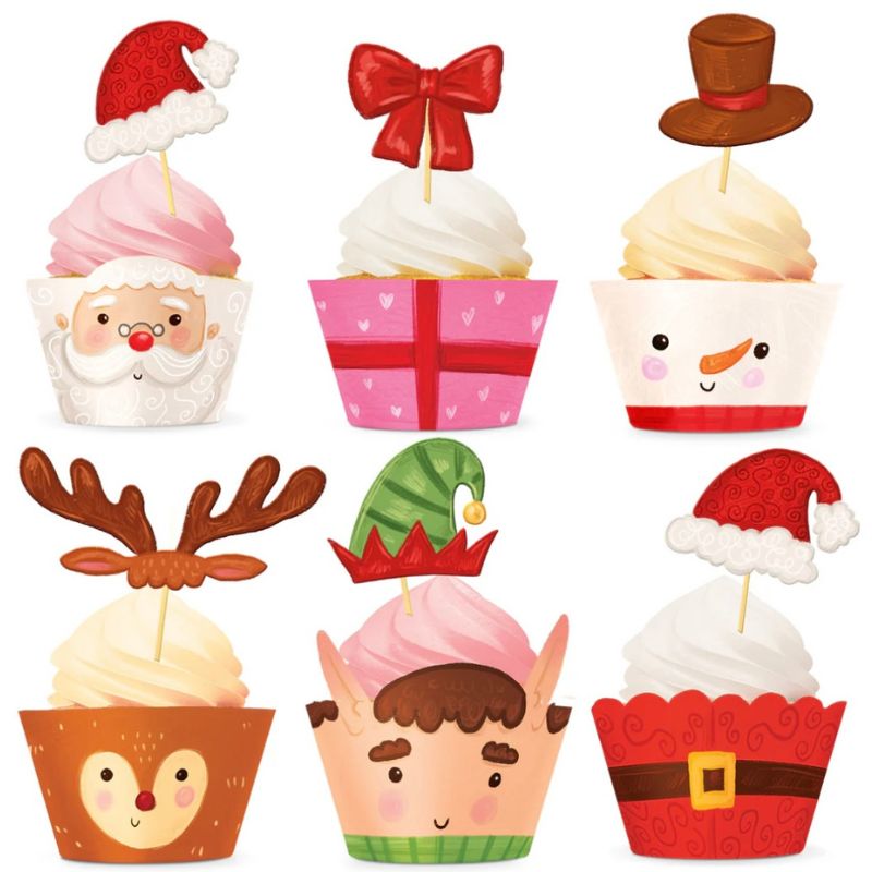 Kit Cupcakes de Natal