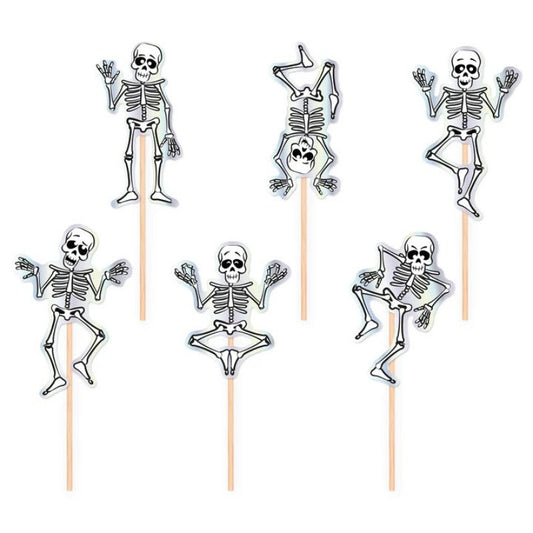 Toppers Halloween Esqueletos