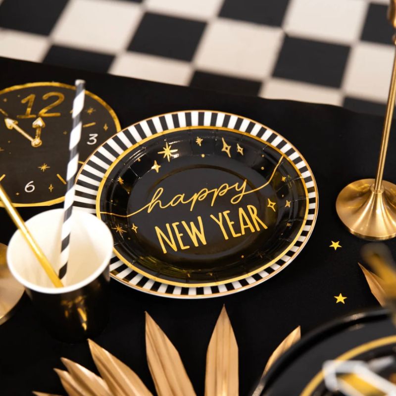 Pratos Happy New Year 18cm