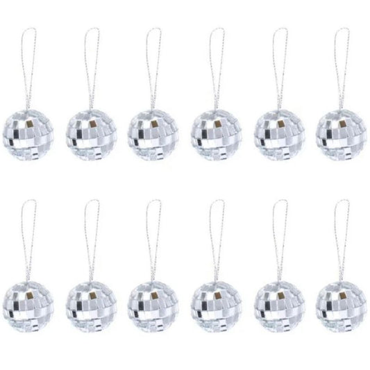 Bolas espelhos 3cm-conj12