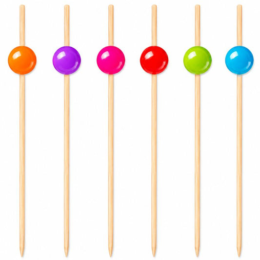 Picks P/ Snacks Bolas Color...