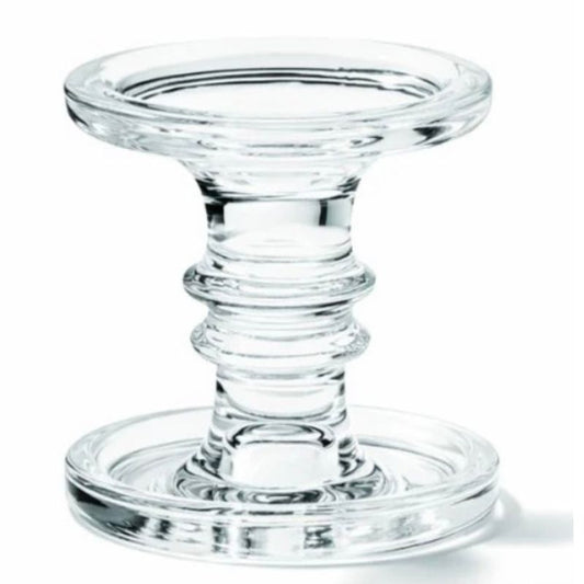 Castiçal vidro 11cm