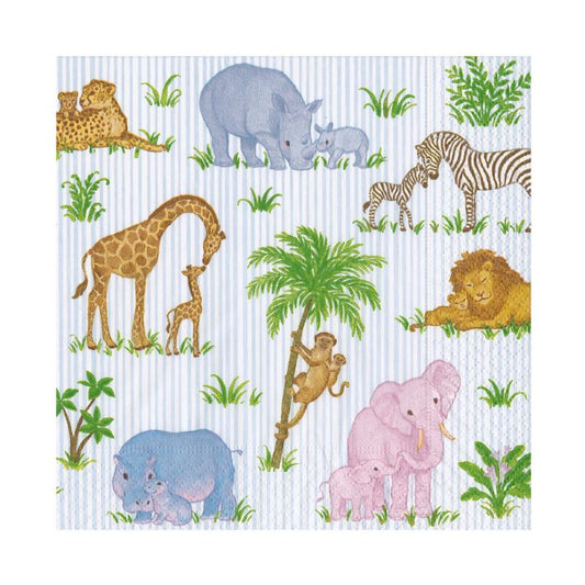 Guardanapos Baby Safari 33cm