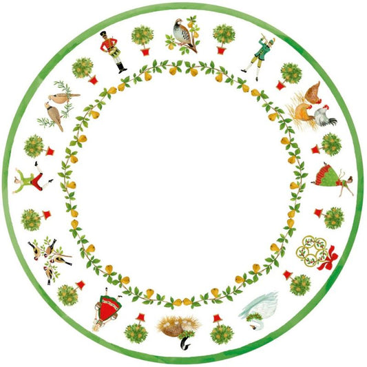 Pratos on the twelfth day 27cm