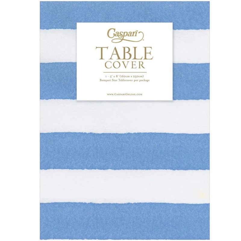 Toalha de mesa risca azul