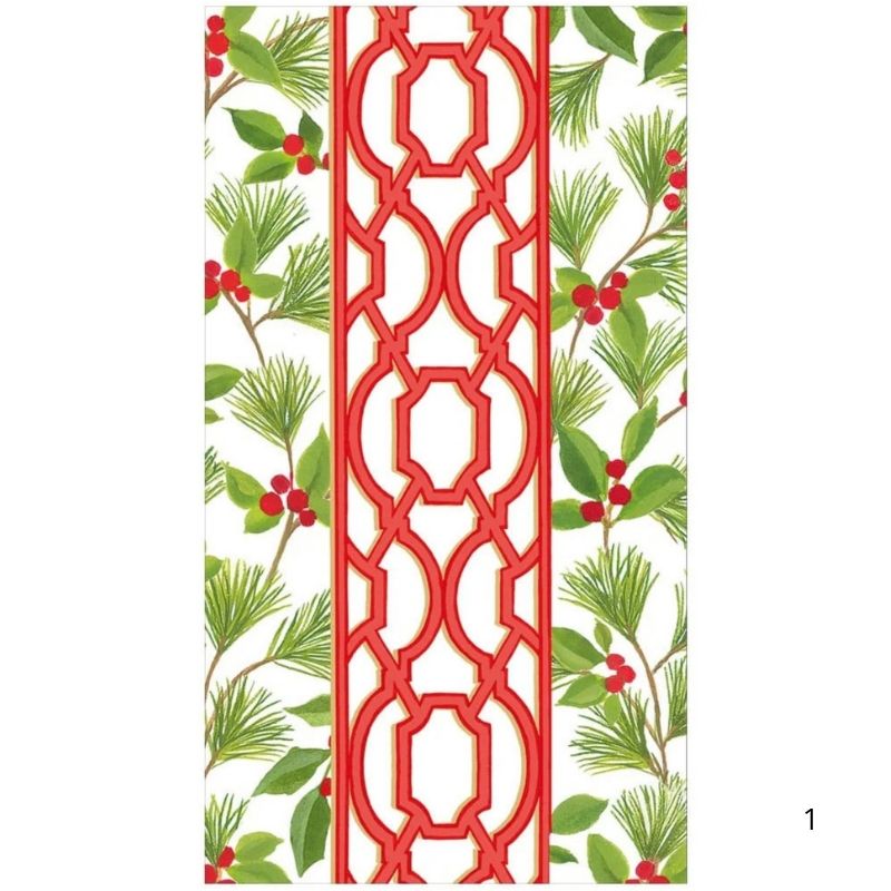 Guardanapos knots and greenary