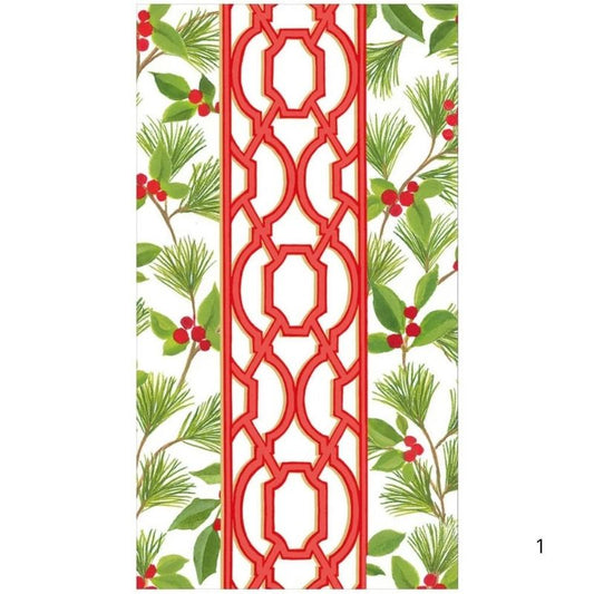 Guardanapos knots and greenary