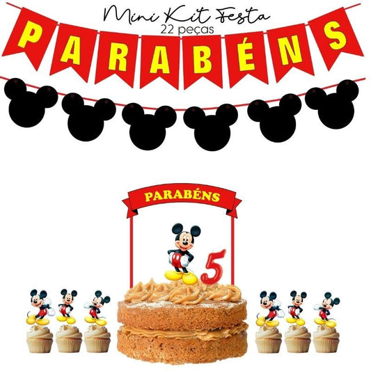 Mini Kit de Festa Mickey