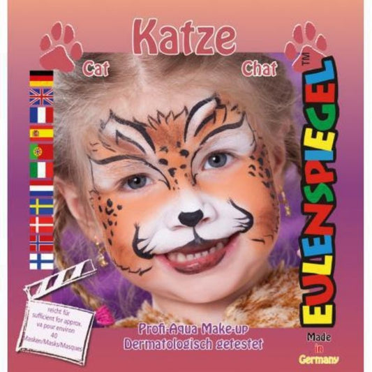 Kit de Pintura Facial Gato