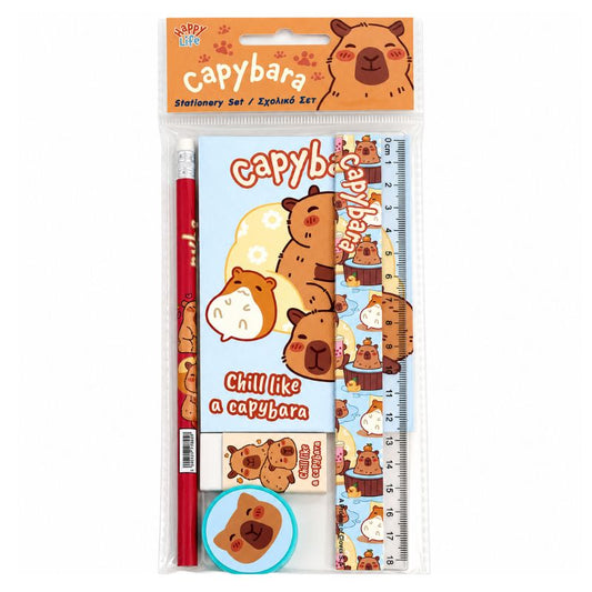 Conj. de escrita Capyvara