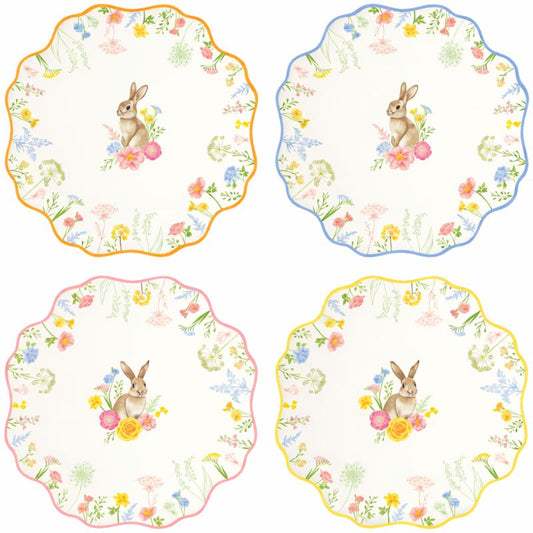 Conj 4 Pratos Tres Jolie 21cm