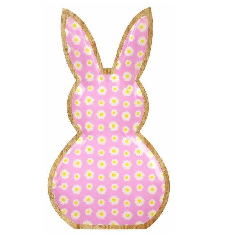 Pratos Coelho Buona Pasqua Rosa