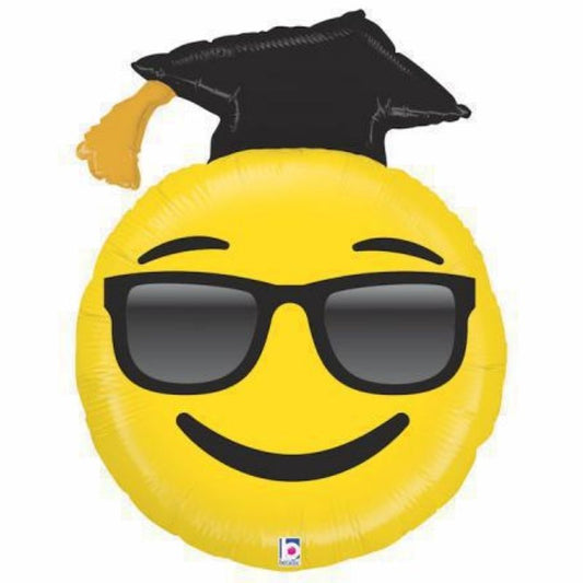Balão Metálico Emoji Graduado