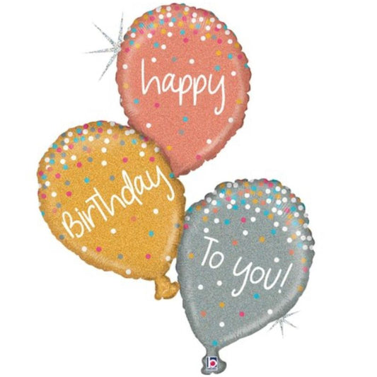 Balão happy birthday