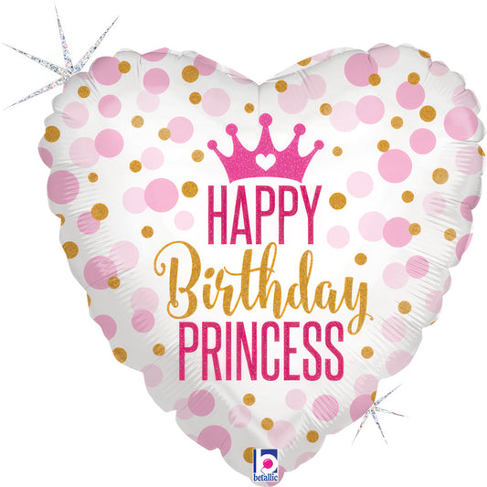 Balão Happy Birthday Princess