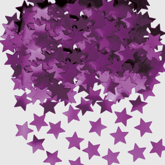 Confettis Estrelas Púrpura