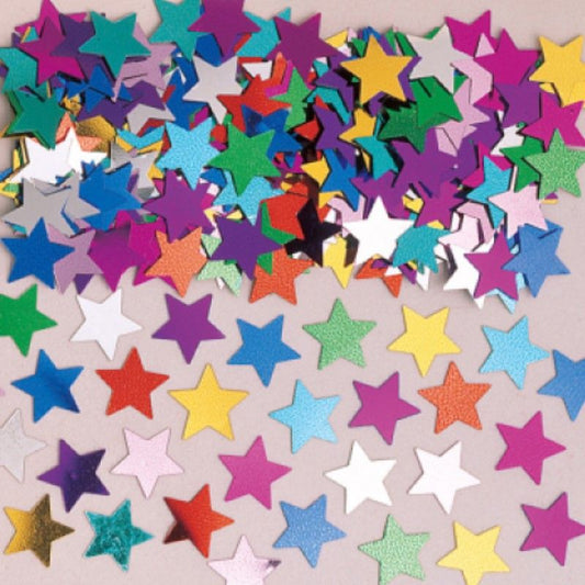 Confettis Estrelas Coloridas
