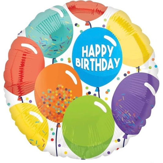 Balao mertalico birthday ce...