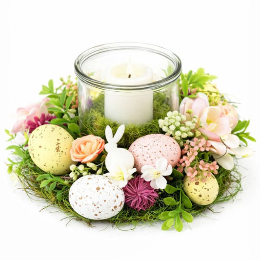 Coroa c/ Castiçal Flor de P...