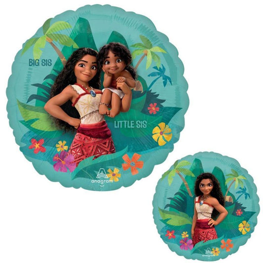 Balão Metálico Vaiana 43cm