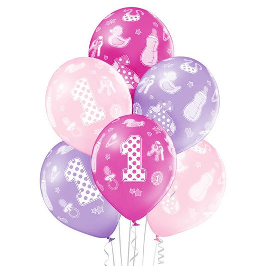 Balões látex 1º aniversário...