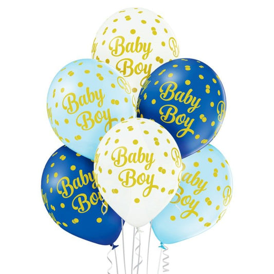 Balões látex baby boy 30cm