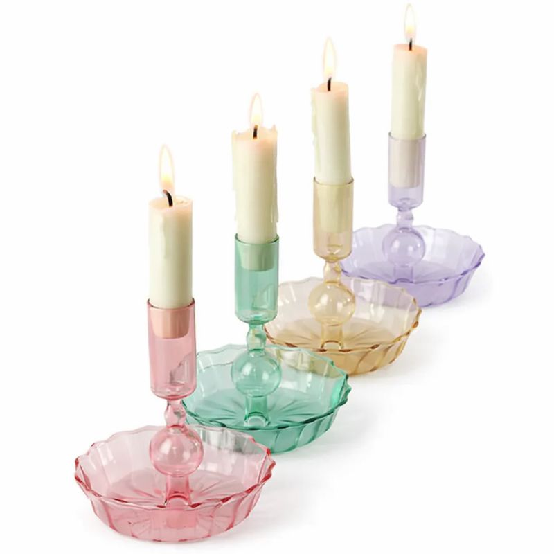 Castiçal Tivoli Lilas