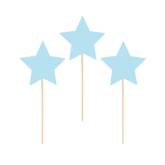 Toppers Estrelas Azul