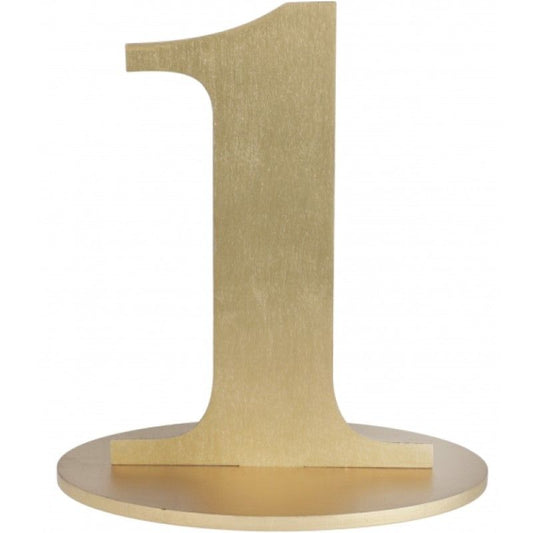 Marcador Nº1 Dourado