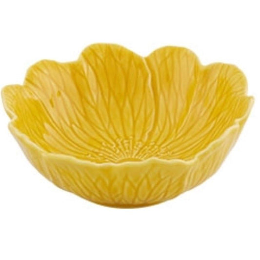 Taça Flora Amarela 17cm