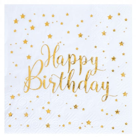 Guardanapos Happy Birthday ...
