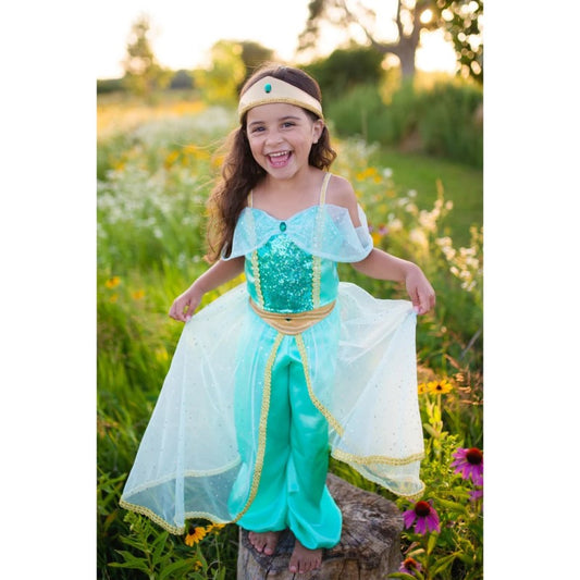 Fato Princesa Jasmin 5-6 Anos