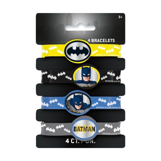 Braceletes Batman 4pc