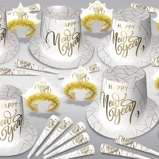 Kit White New Year Gold 50pax