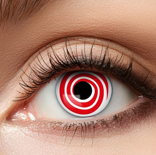 Lentes Espiral Vermelhas 12...