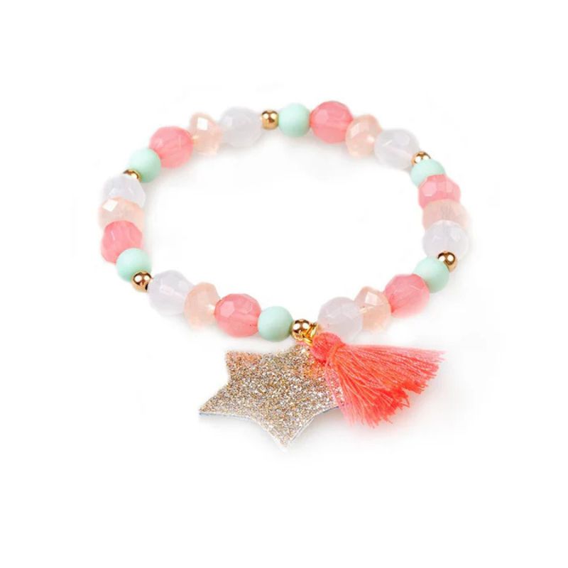 Pulseira com Estrela Dourada e Tassel