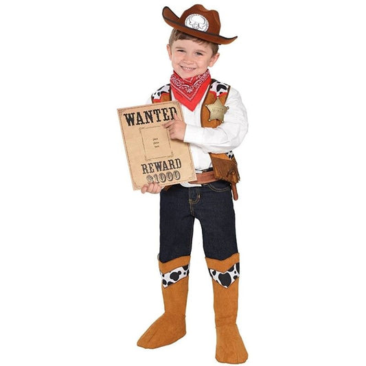 Fato Cowboy 4-6 Anos