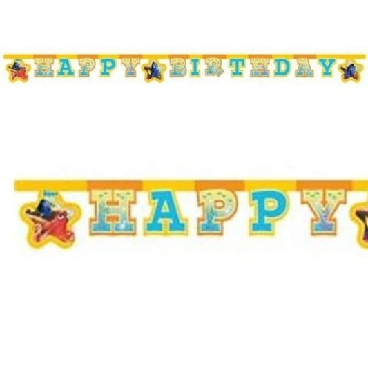 Banner Happy Birthday Dory