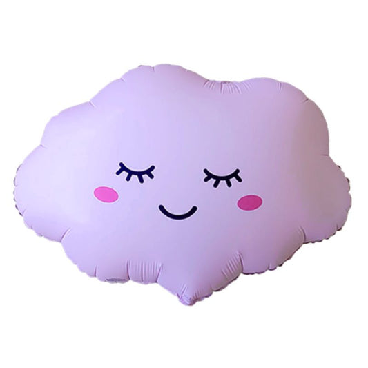 Balão Nuvem Rosa Sorridente