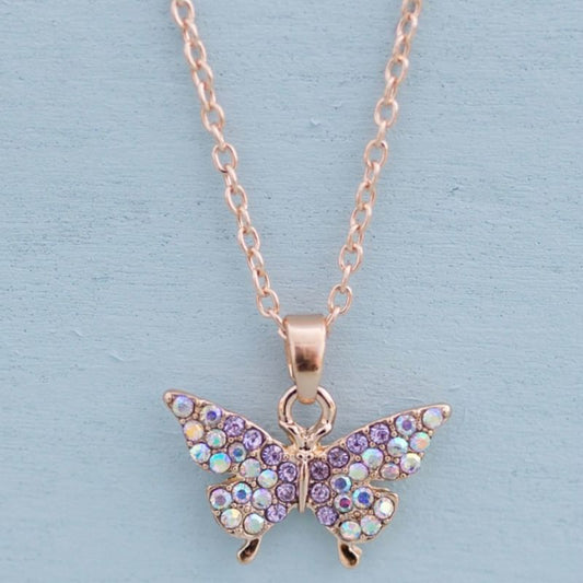 Colar borboleta