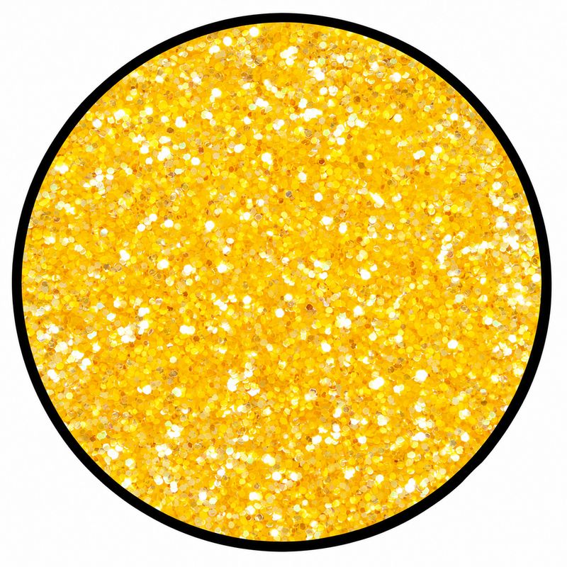 Glitter Facial Amarelo 6g