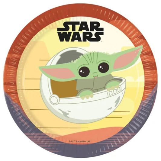 Pratos Stars Wars Mandalorian
