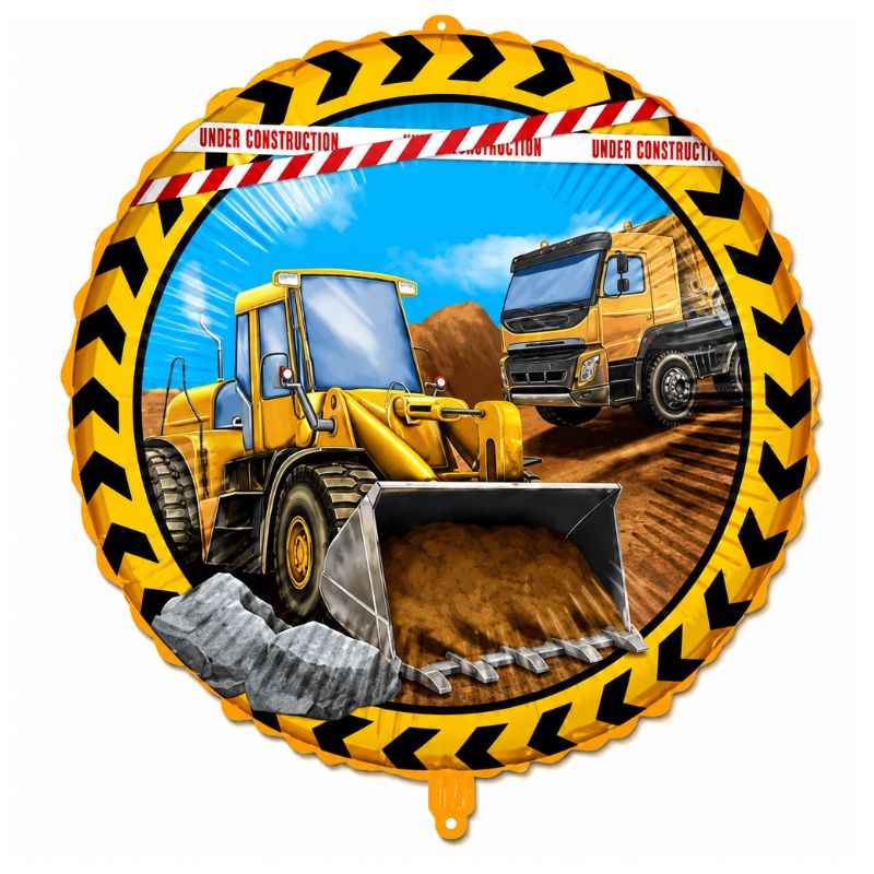 Balão Máquinas de Construção