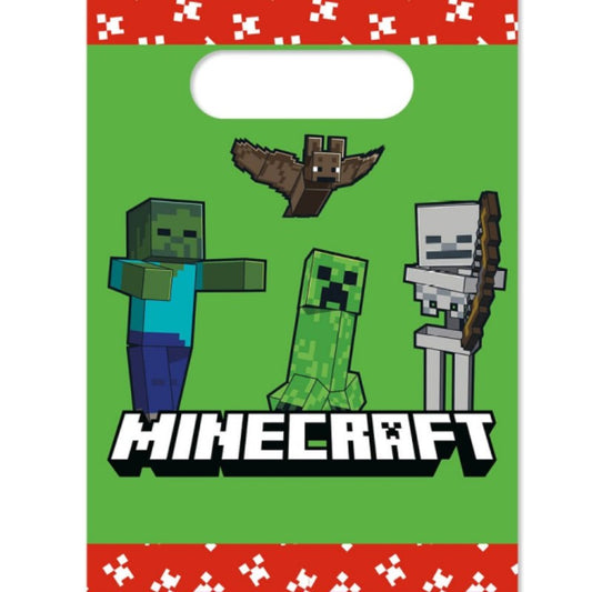 Sacos Festa Minecraft