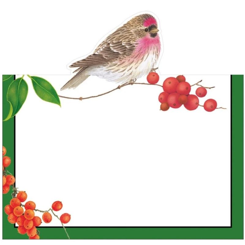 Marcadores de mesa birds and berries