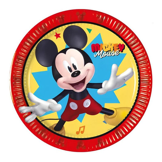 Pratos Mickey Jump 20cm